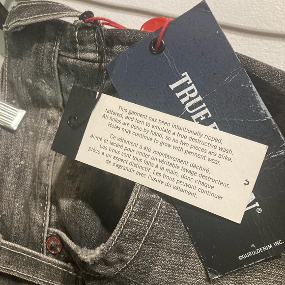 Rare True Religion denim vest/short set in “Deep Base” - Picture 9 of 9